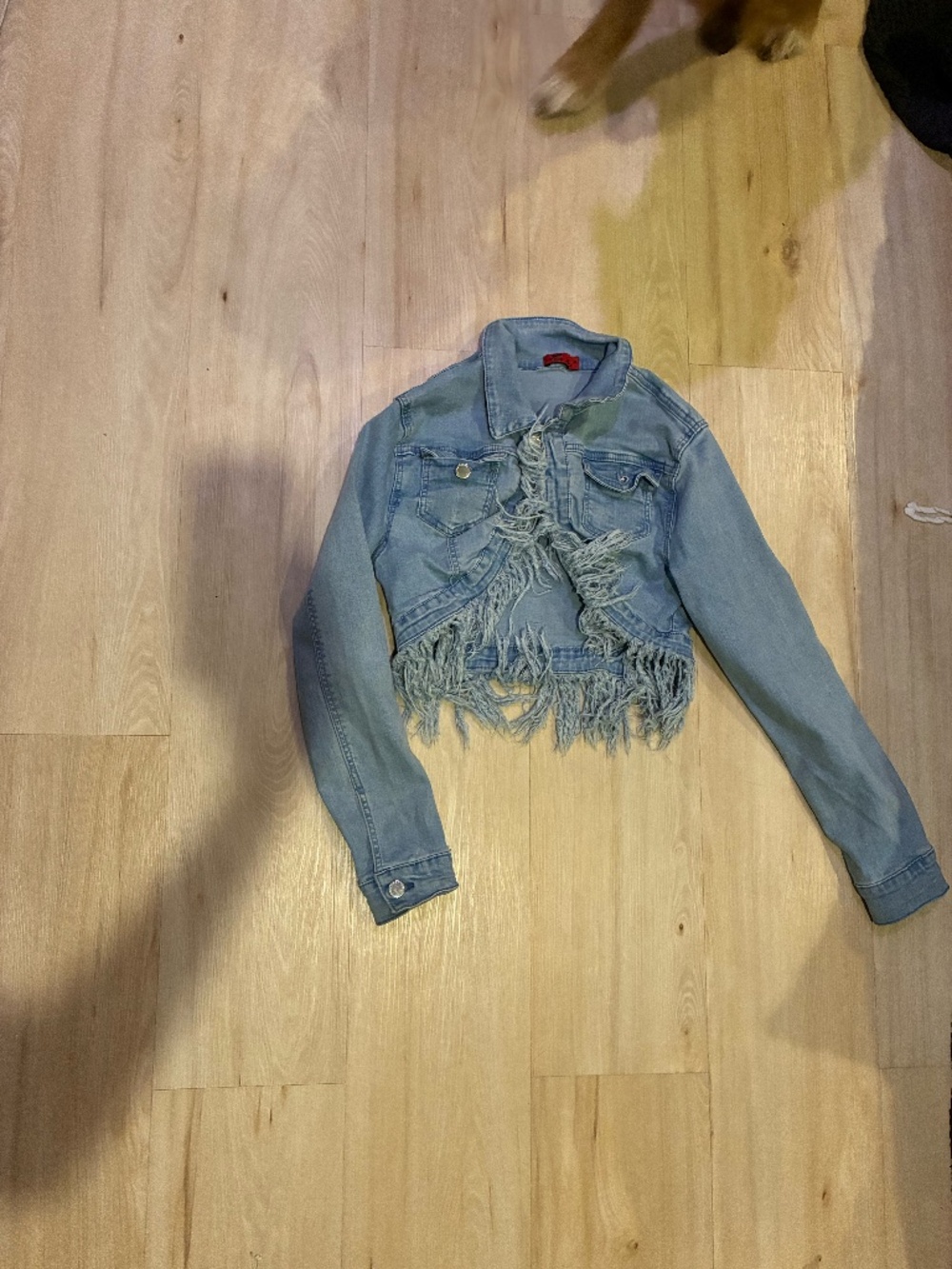 Girls cropped, Jean Jacket